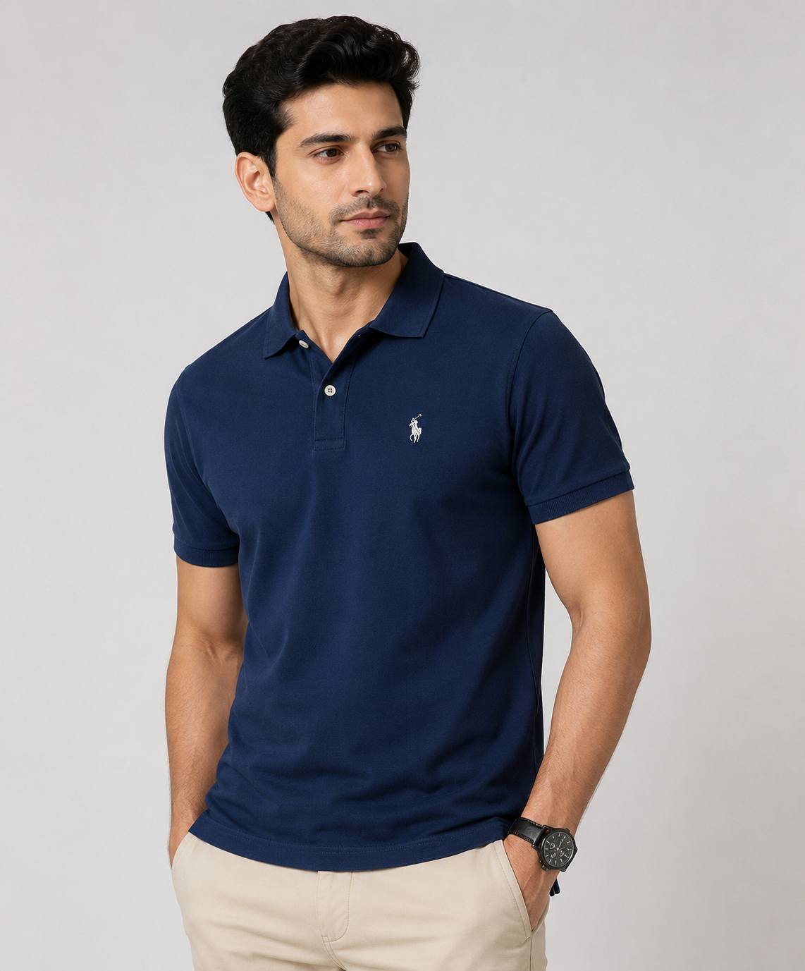 Men's Cotton Polo T-Shirt